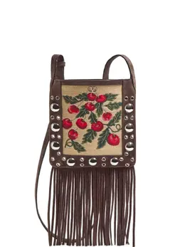 Valentino Garavani small Nellcôte Cherryfic-motif shoulder bag 28481171