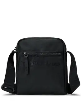 Polo Ralph Lauren embossed-logo shoulder bag 29056389