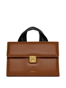 Nanushka logo-stamp tote bag 29059411