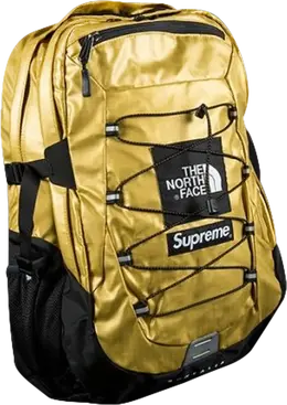 Рюкзак Supreme x The North Face Metallic Borealis Backpack Gold, золотой ss18b1 gold | gold