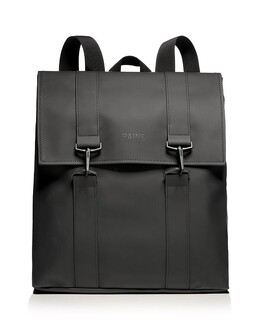 Рюкзак Rains Msn из искусственной кожи, черный 4859867 | black