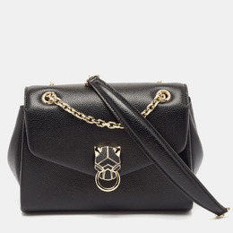 Cartier Black Leather Mini Graphique de Cartier Shoulder Bag 1121246