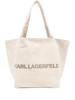 Karl Lagerfeld logo-monogram reversible tote bag 29375767