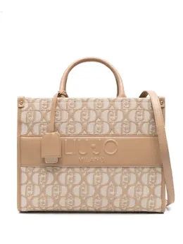 Liu Jo logo-jacquard tote bag 29414522