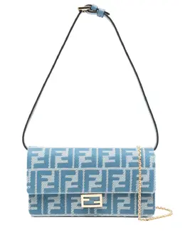 Сумка через плечо Baguette Fendi, синий 29437976 | синий