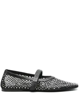 Marni crystal-embellished ballet flats 29438900