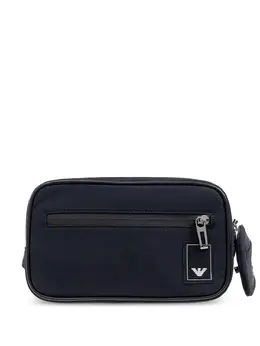 Emporio Armani logo-patch messenger bag 29439869
