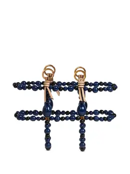 Etro marble-embellished cage bag 29526674