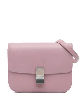 Celine 2018 Medium Calfskin Classic Box crossbody bag 29539174