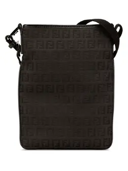 Fendi 2000-2010 Zucchino Canvas crossbody bag 29548742