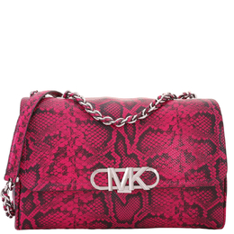 Michael Kors Snake Embossed Leather Shoulder Bag 30h3s7ps3e647