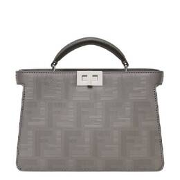 Fendi Peekaboo Leather Crossbody Bag 7va582-ap1t-f1m6h