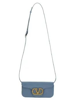 Valentino Garavani Alltime Denim Shoulder Bag 6w0b0r24ldgd4s