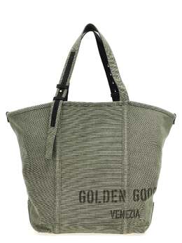 Golden Goose-24.7 Tote Grigio-Donna 51731560038740