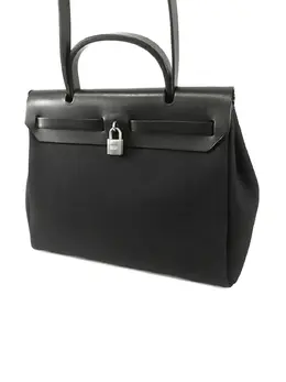 Hermes 2001 Toile Herbag 31 satchel 29564959