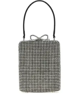 Self-Portrait Crystal Fishnet tote bag 29571691