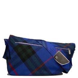 Burberry Check Pattern Shield Messenger Bag 8089303