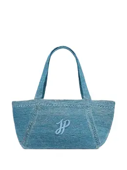 Patou large JP monogram trapeze-design tote bag 27685617