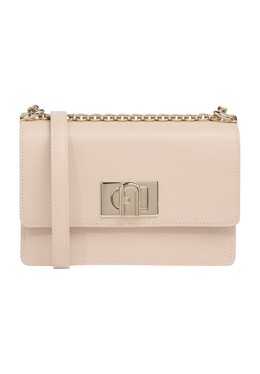 Сумка через плечо 1927 Mini, кожа, эмблема, однотонная, женская Furla, цвет Ballerina 8050560889029 | ballerina