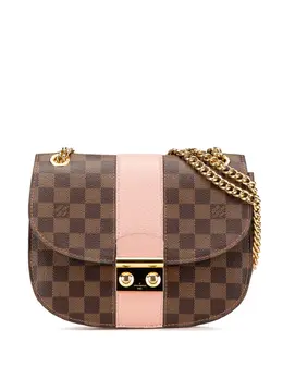 Louis Vuitton 2018 Damier Ebene Cuir Taurillon Wight shoulder bag 29608717