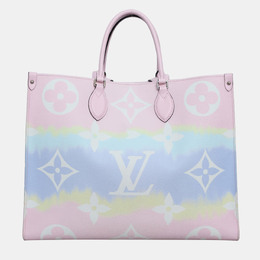 Louis Vuitton OnTheGo GM Monogram Spring Sunrise Pastel Bag 1120273