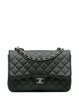 Chanel 2009-2010 Jumbo Classic Caviar Single Flap shoulder bag 29626303