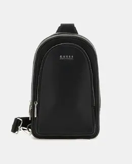 Мини-рюкзак Mestre с логотипом Guess, черный 7618391502305 | negro