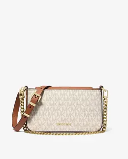 Женская сумка через плечо с логотипом Bryant Michael Kors, кремовый 197853464193 | crema
