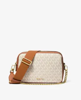 Женская сумка через плечо с логотипом Bryant Michael Kors, кремовый 197853463806 | crema