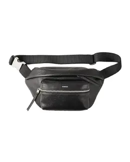 Мужская поясная сумка из ткани и кожи Sandro, черный mp_0910053_shasa01274 | negro