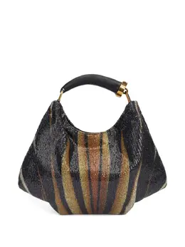 Roberto Cavalli sequin-embellished shoulder bag 25746951