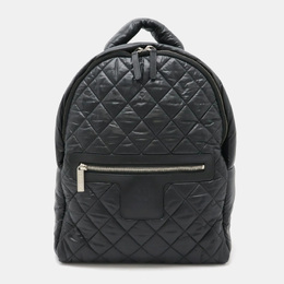 Chanel Black Nylon and Leather Cococoon Quilted Backpack 1128426