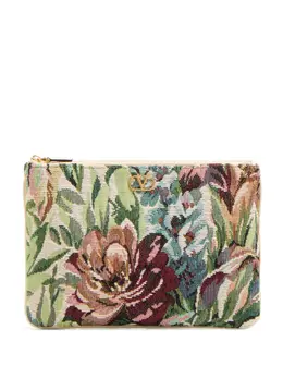 Valentino Garavani V-logo clutch 25713195