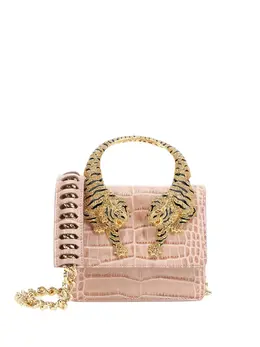 Roberto Cavalli Roar tiger-detail mini bag 22722086