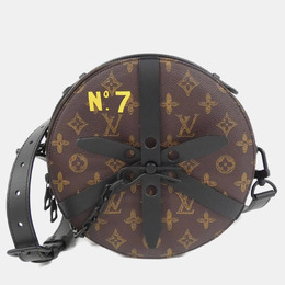 Louis Vuitton Brown Monogram Canvas N°7 Wheel Box Shoulder Bag 1128609