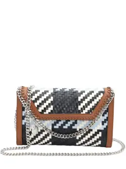 Stella McCartney Alter Eco woven-patterned crossbody bag 28815028