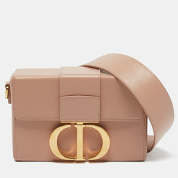 Christian Dior Beige Leather 30 Montaigne Box Bag 1130163