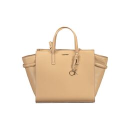 Женская сумка из бежевого полиэстера Calvin Klein 0012021373 | beige