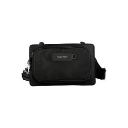 Черная сумка через плечо из полиэстера Calvin Klein, черный 0017678528 | black