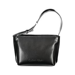 Черная женская сумка из полиэстера Calvin Klein 0014777378 | black
