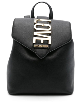 Рюкзак с логотипом Love Moschino, черный jc4229pp0mkc0000 | черный