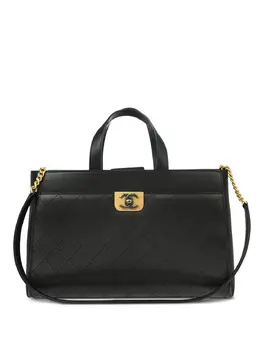 Chanel 2016 diamond-quilted tote bag 29489685