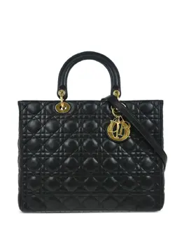 Christian Dior 2010 Lady Dior Cannage tote bag 29490937