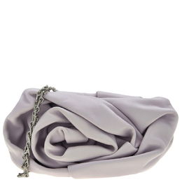 Burberry Rose Nappa Chain Clutch In Haze 8079186