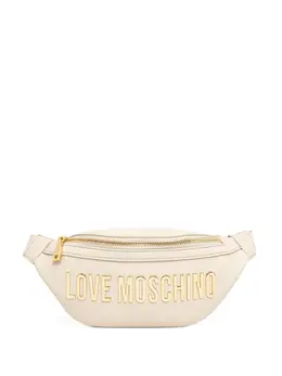 Love Moschino logo-lettering belt bag 29526891