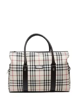 Burberry 2000's Nova Check Boston tote bag 29622760