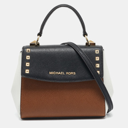 Michael Kors Tri Color Leather Mini Karla Top Handle Bag 1132110