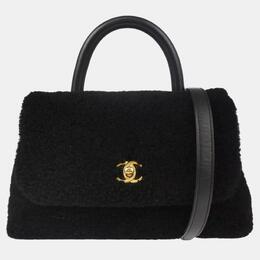 Chanel Shearling Small Coco Top Handle Bag 1132663