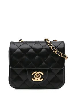 Chanel 2005-2006 Micro Quilted Lambskin Single Flap crossbody bag 29708243