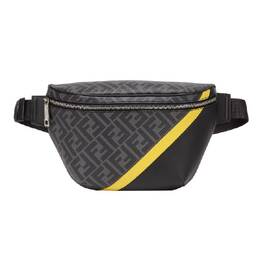 Fendi FF Fabric Diagonal Belt Bag 7va562-alka-f0r2a
